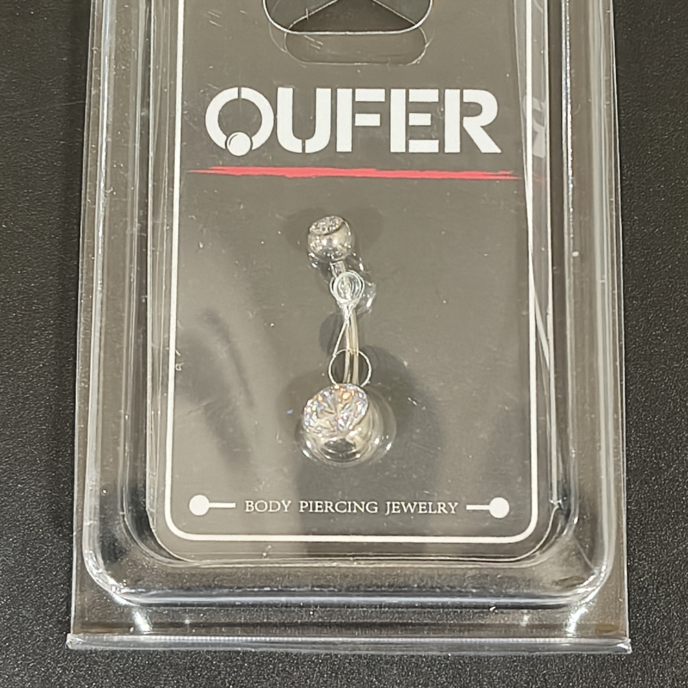 Silver Crystal Body Jewelry